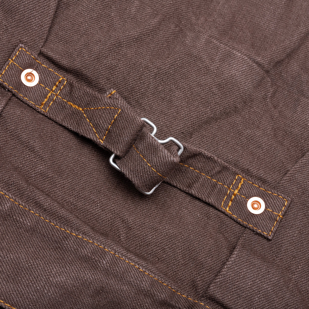 Denim Jacket - Brown
