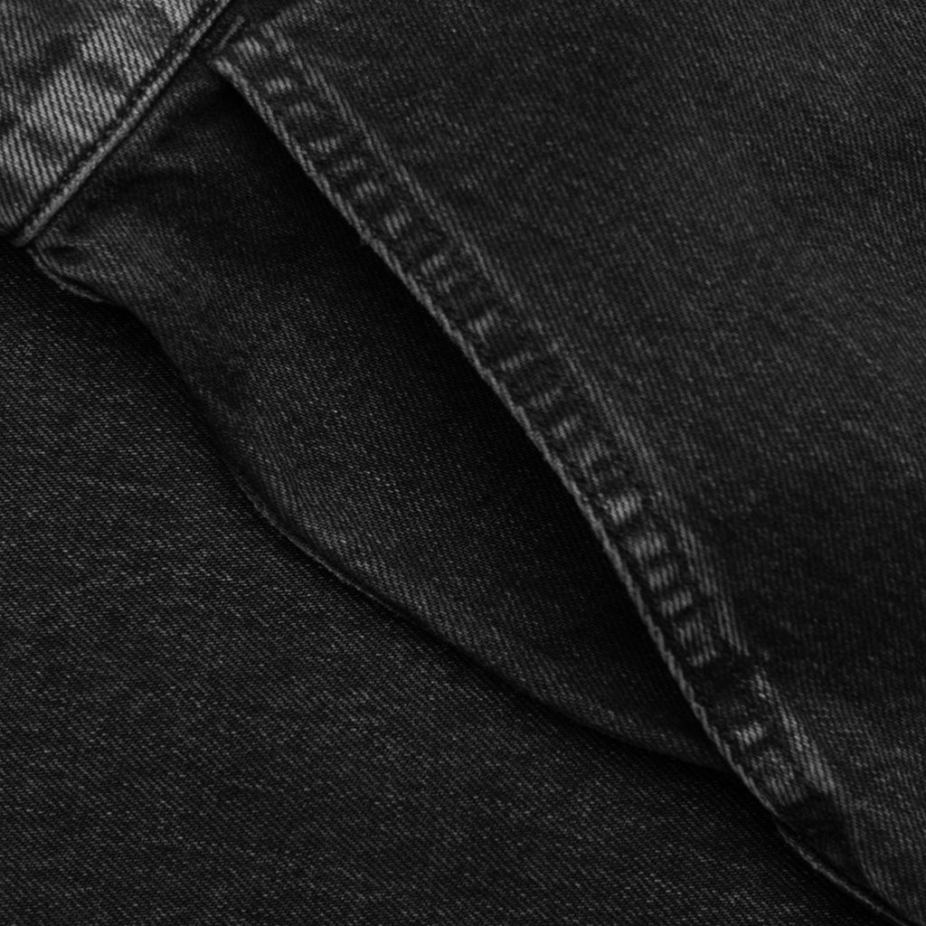 Denim Logo Cargos - Charcoal Wash