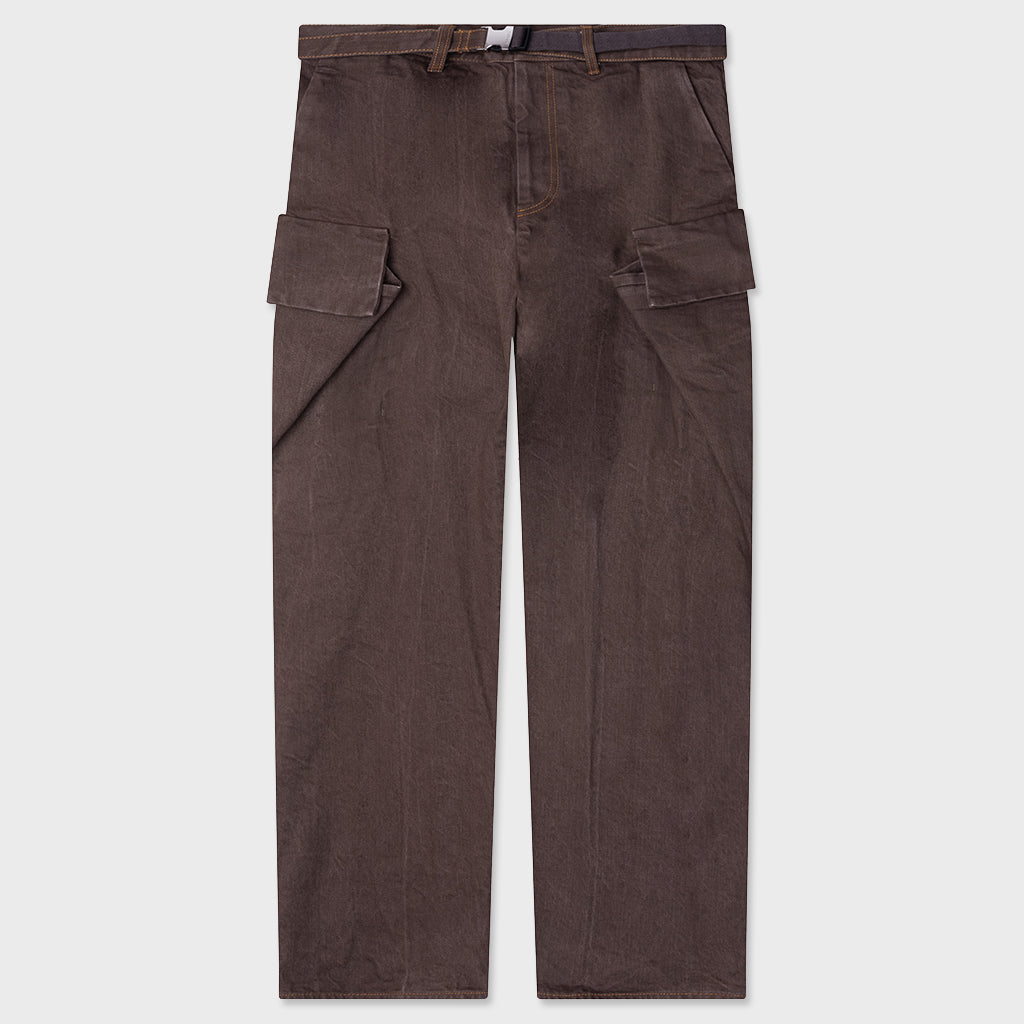 Denim Pants - Brown