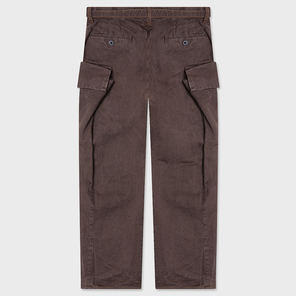 Denim Pants - Brown