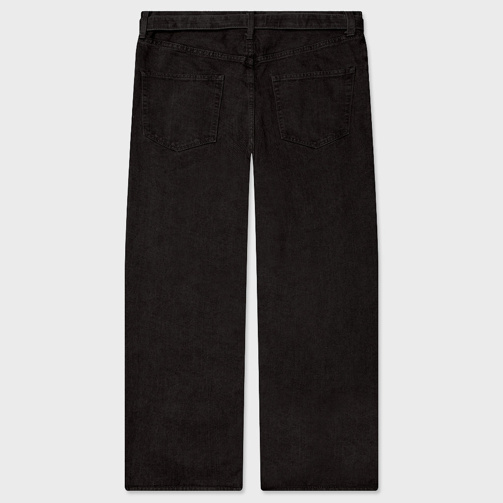 Belted Jeans - Gray