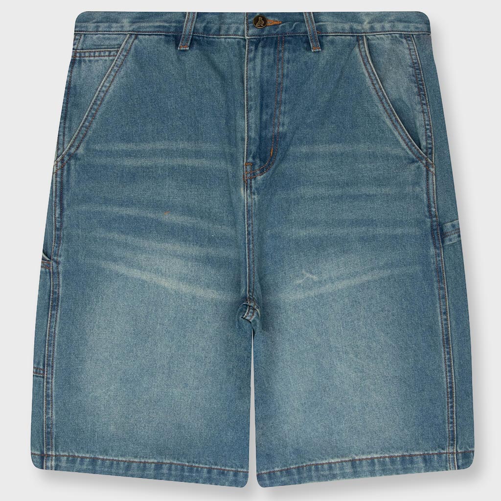 Denim Painter Shorts - Indigo