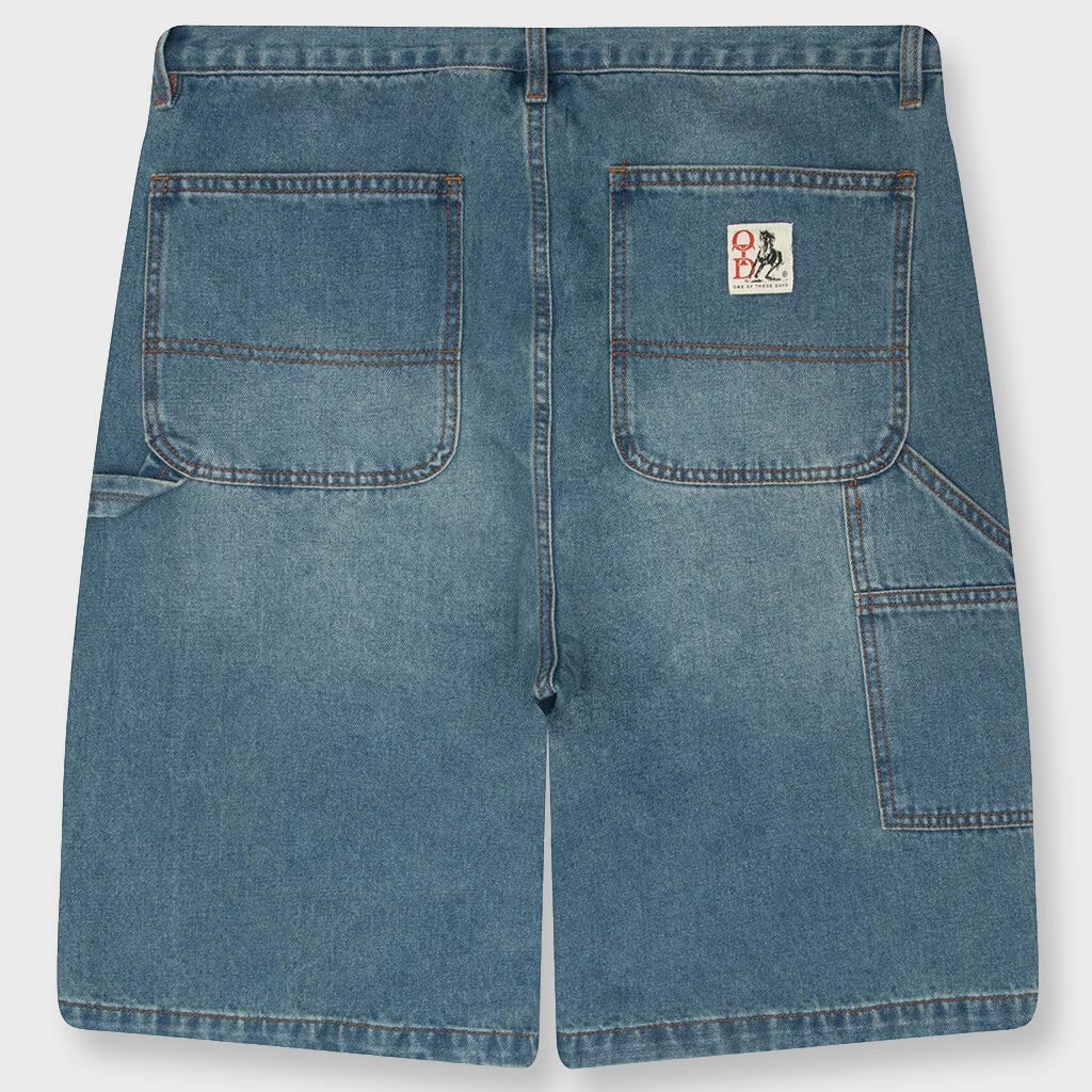 Denim Painter Shorts - Indigo