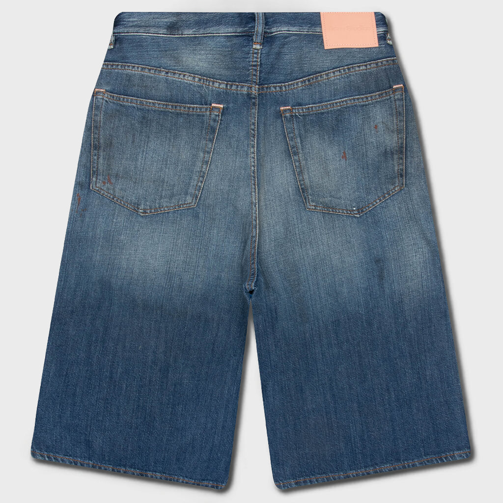 Denim Shorts - Mid Blue