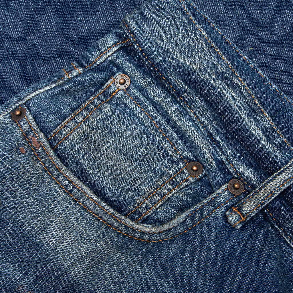 Denim Shorts - Mid Blue
