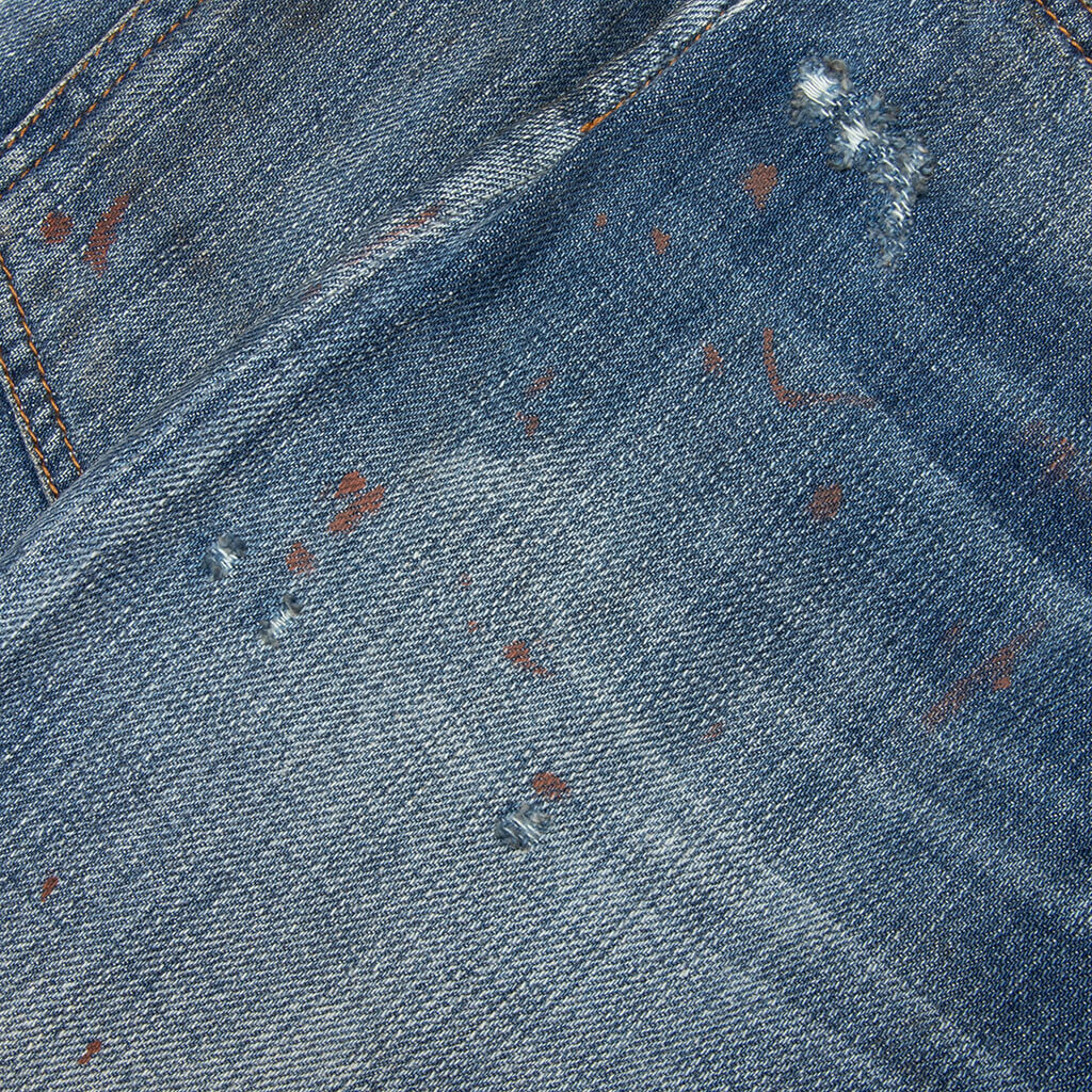Denim Shorts - Mid Blue