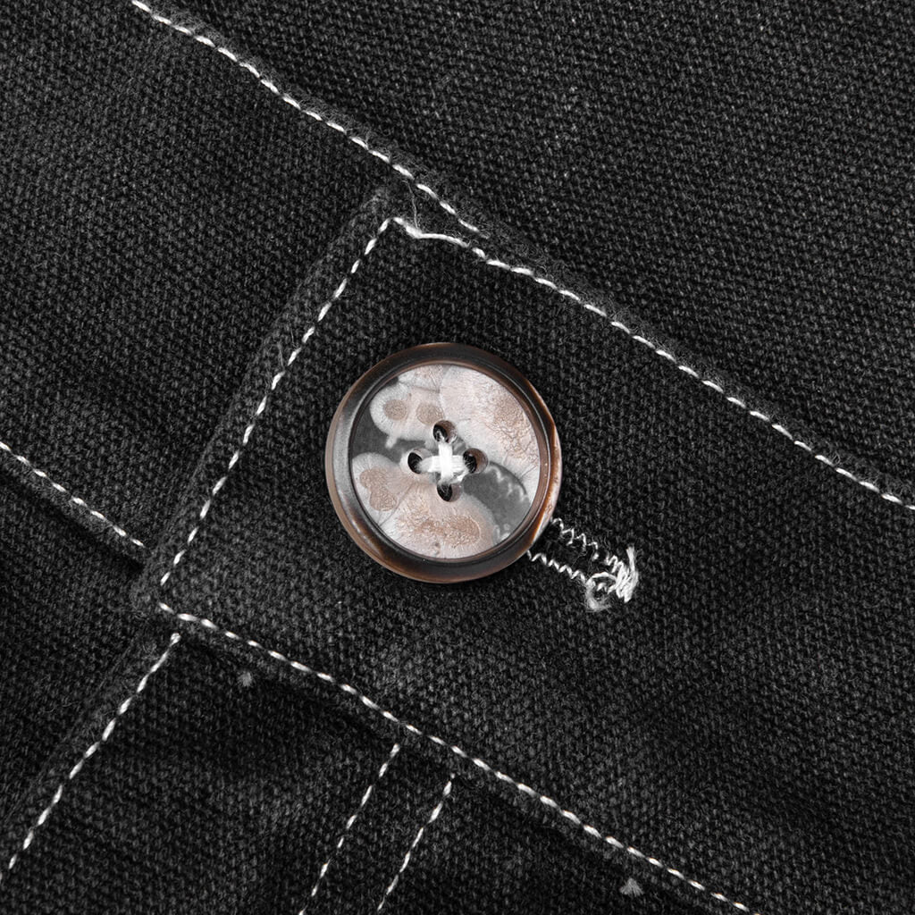Sun Bleached Slant Pant - Washed Black
