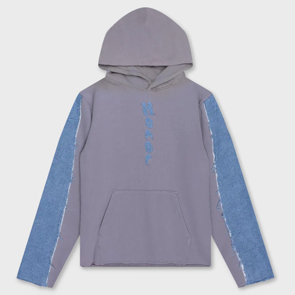 Denim The Gift Hoodie - Grey