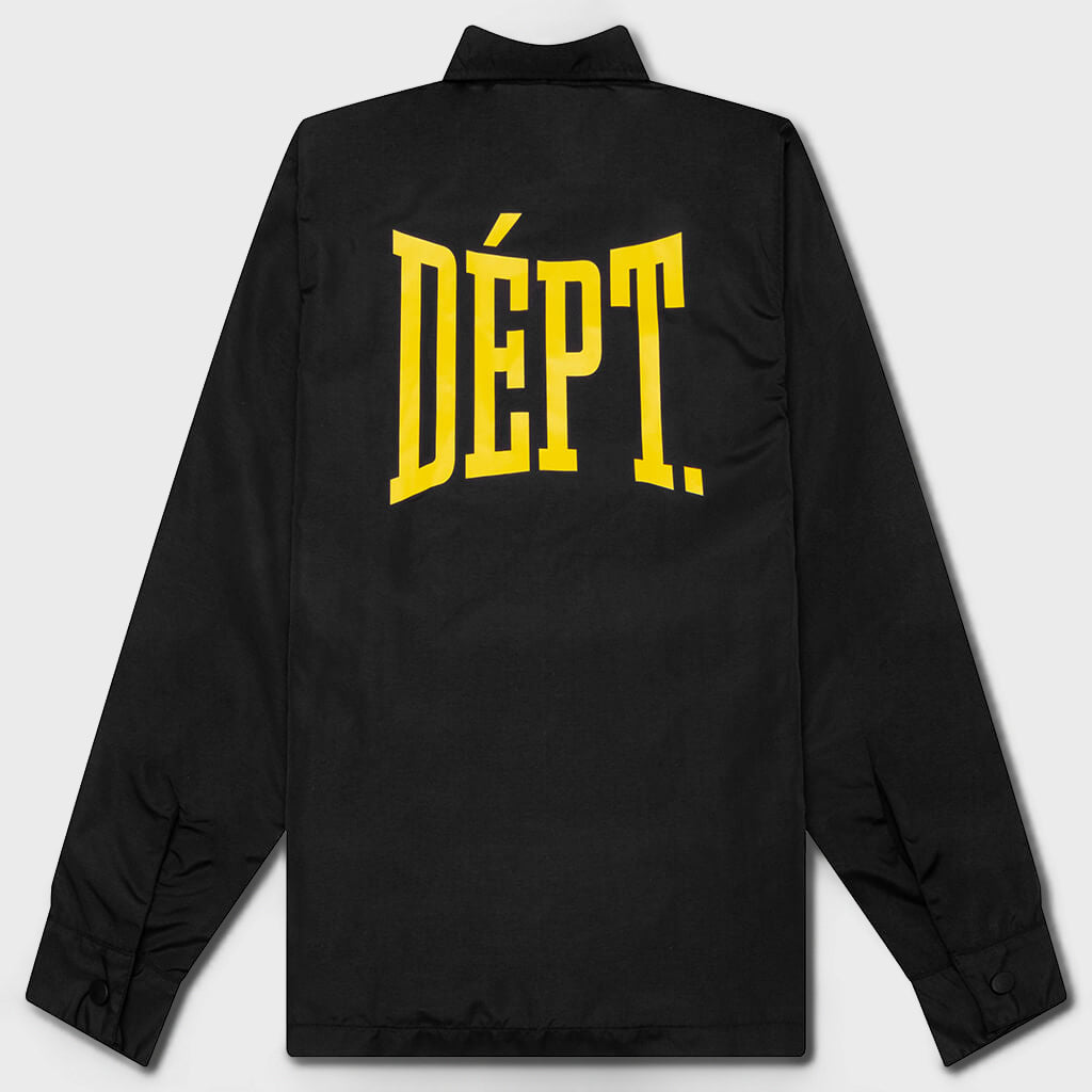 Dept. Coach Jacket - Black