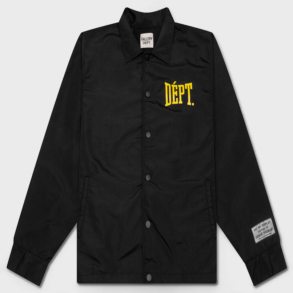 Dept. Coach Jacket - Black