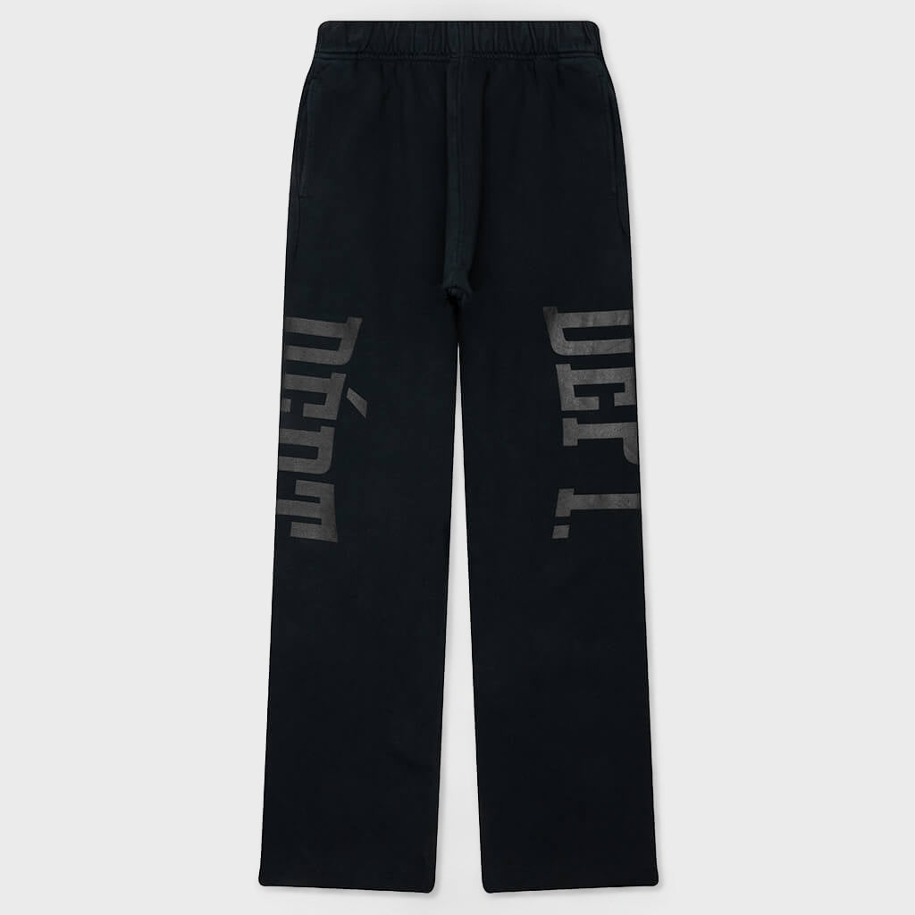 Dépt. Post Workout Sweatpants - Washed Black