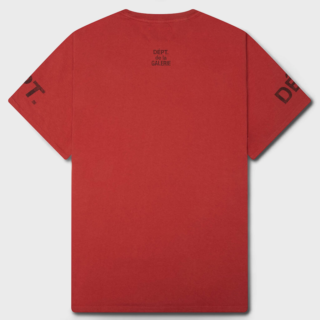 Dépt Swat Tee - Dusty Red
