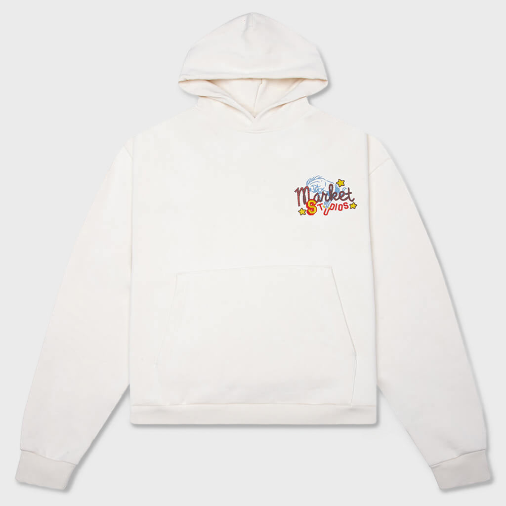 Desert League Hoodie - Unbleached Cotton
