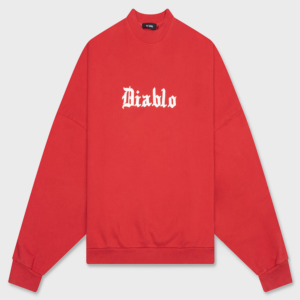 Diablo Hooligan Crewneck - Red
