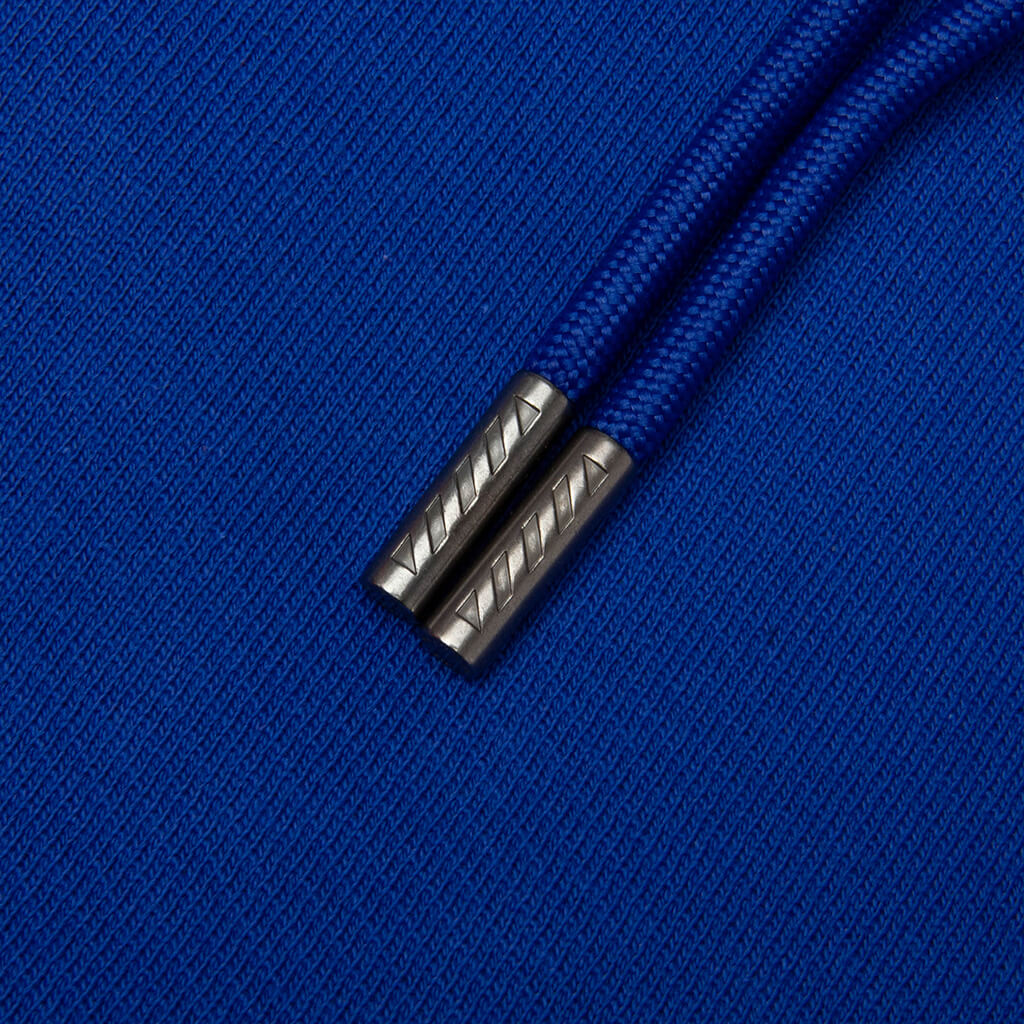 Core Diagonal Hoodie - Cobalt Blue