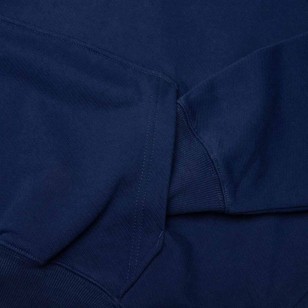 Core Diagonal Hoodie - Marine