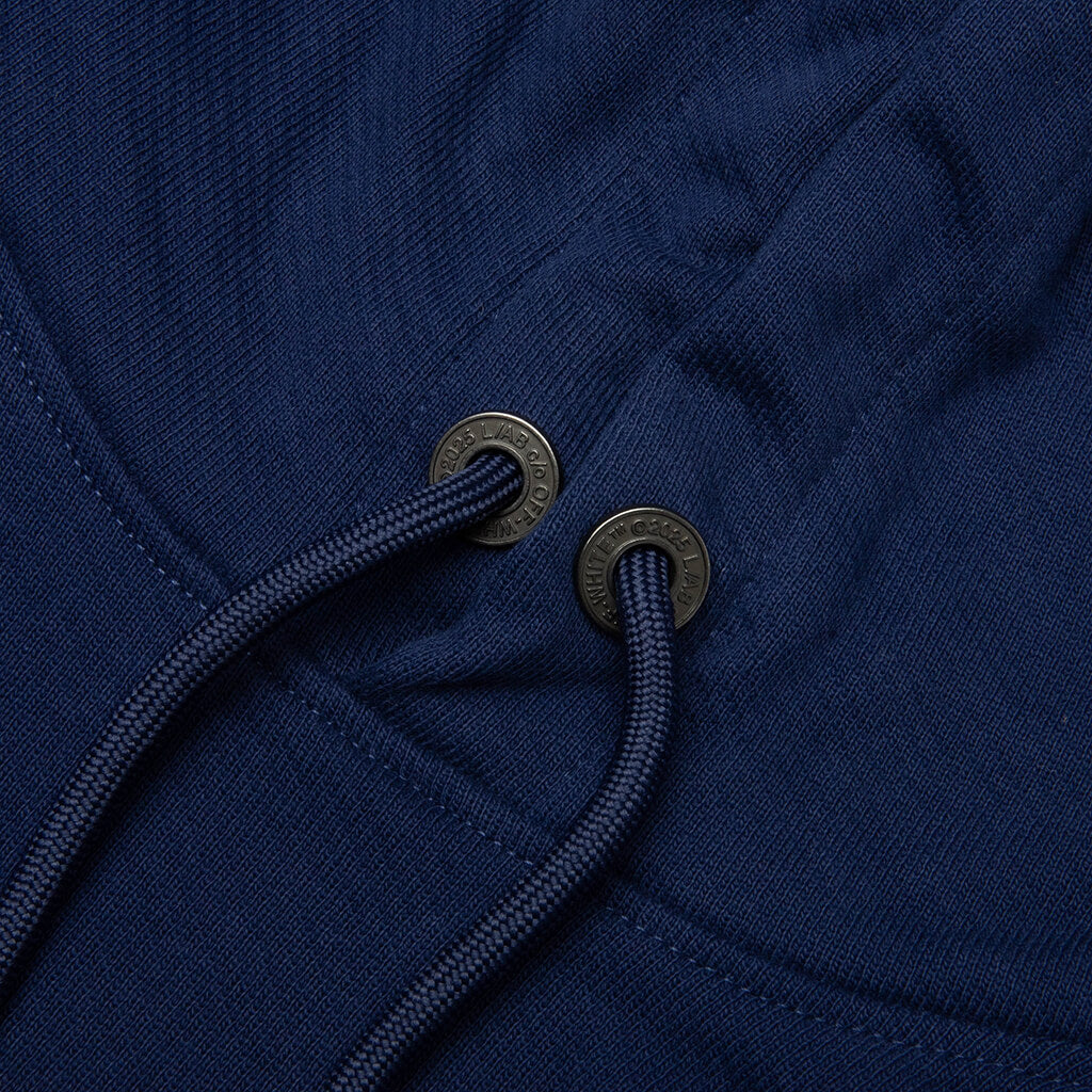 Core Diagonal Hoodie - Marine