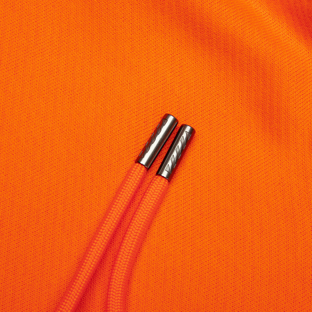Core Diagonal Hoodie - Orange Tiger