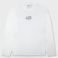 Core Diagonal L/S Tee - White