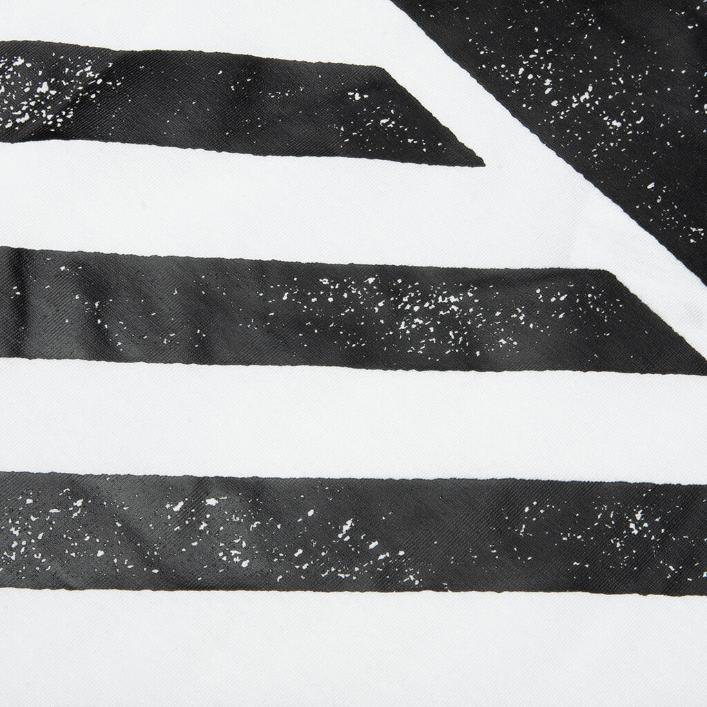 Core Diagonal L/S Tee - White