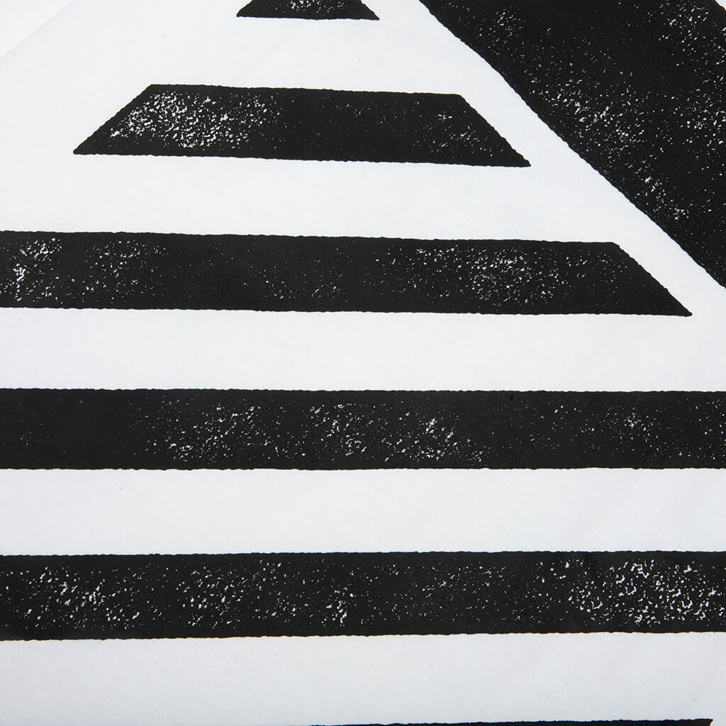 Core Diagonal S/S Tee - White