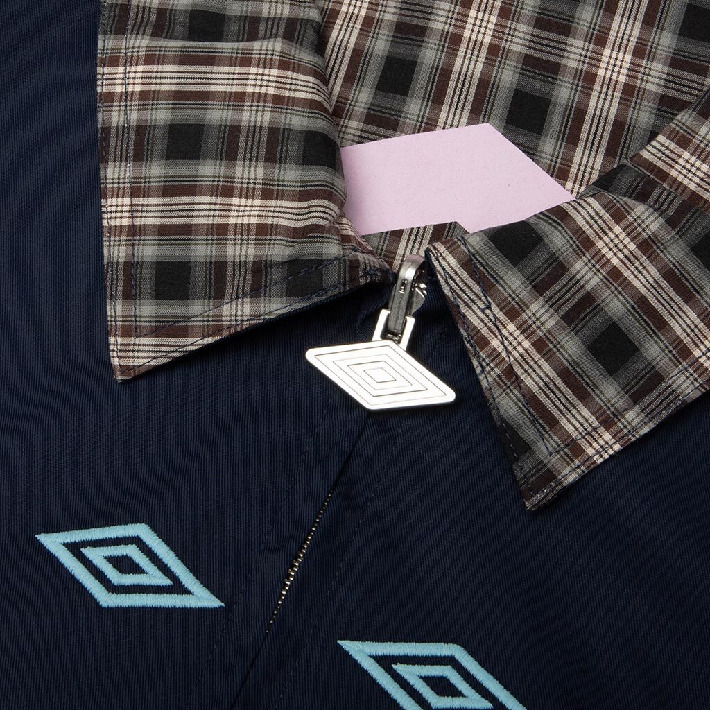 Diamonds Reversible Blouson Jacket - Navy