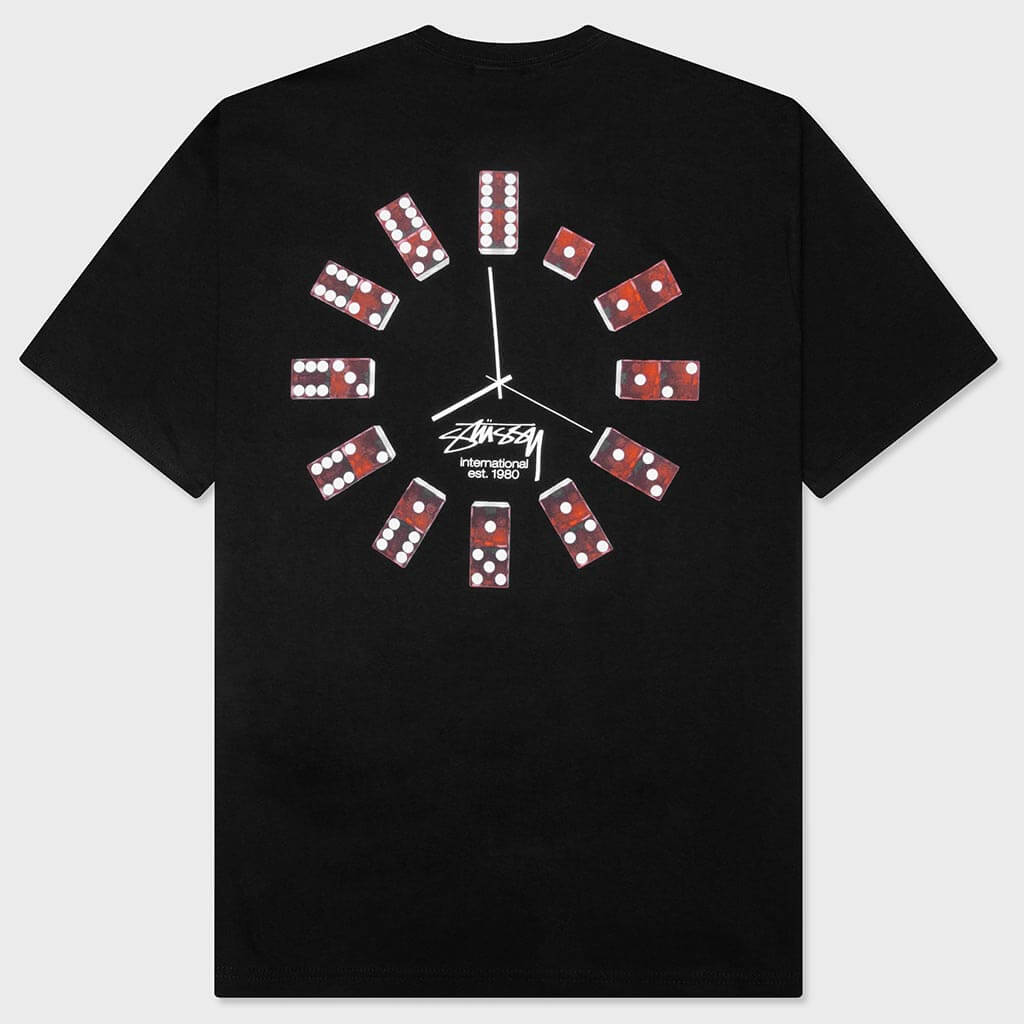 Dice Clock Tee - Black