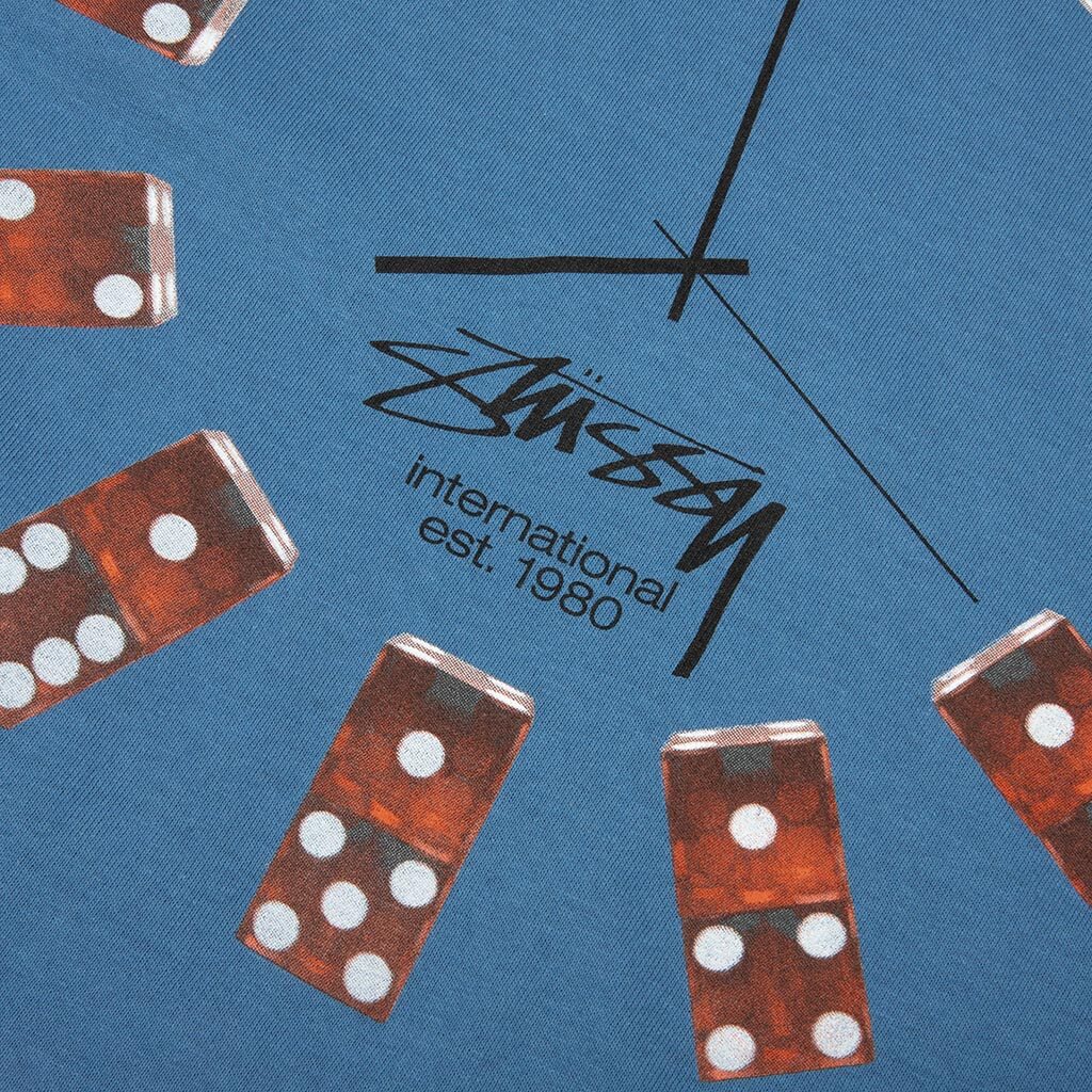 Dice Clock Tee - Blue