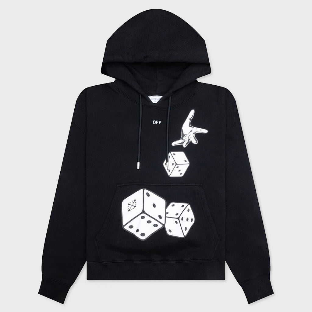 Dices Skate Hoodie - Black/White