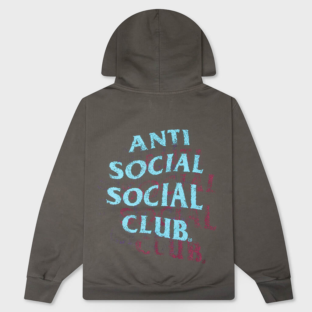 Distressed Hoodie - Gray