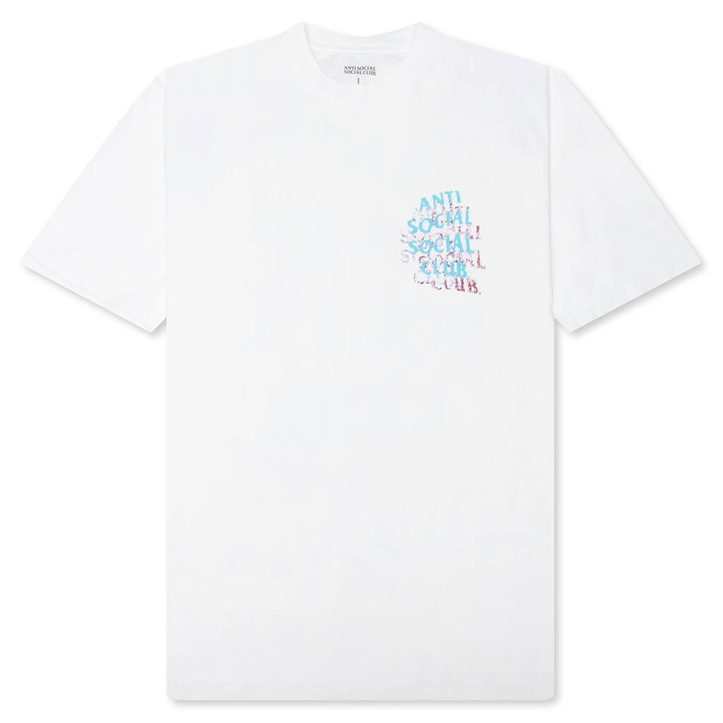 Distressed Tee - White