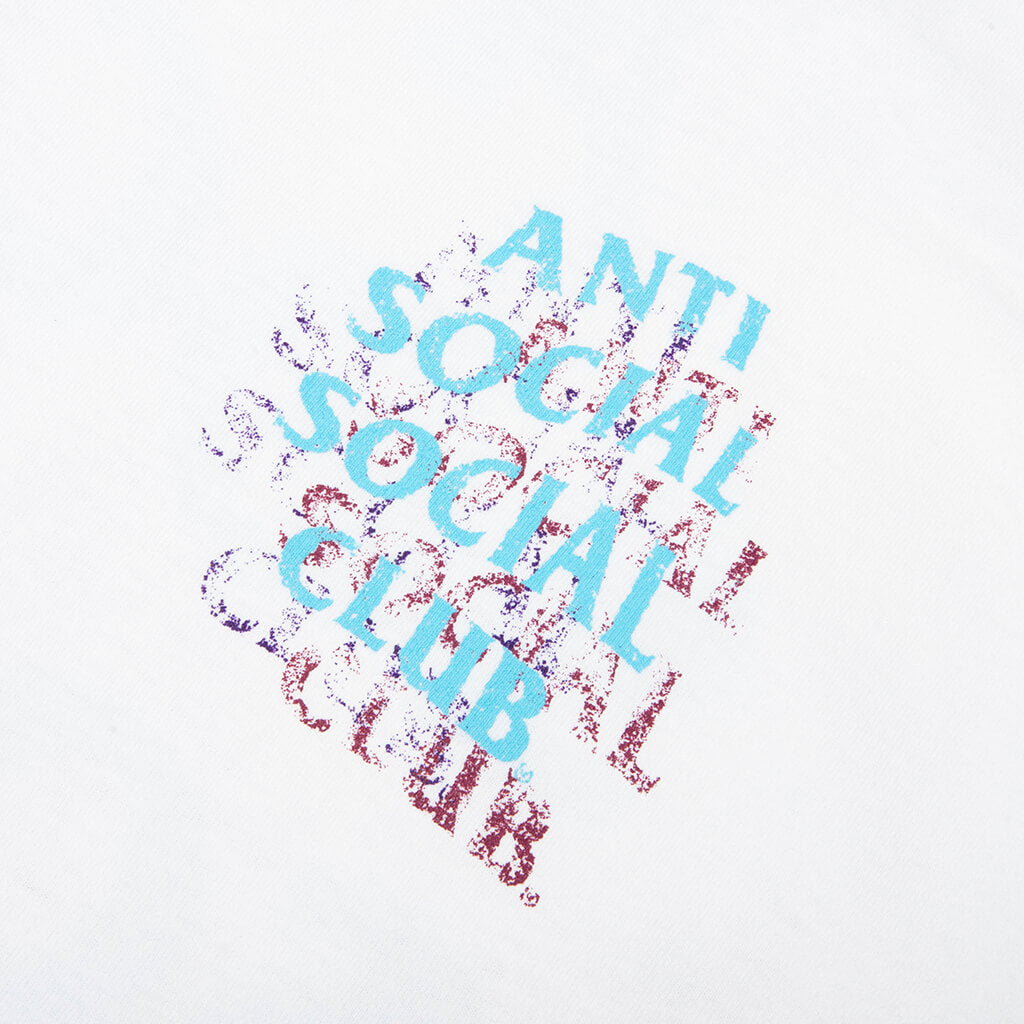 Distressed Tee - White