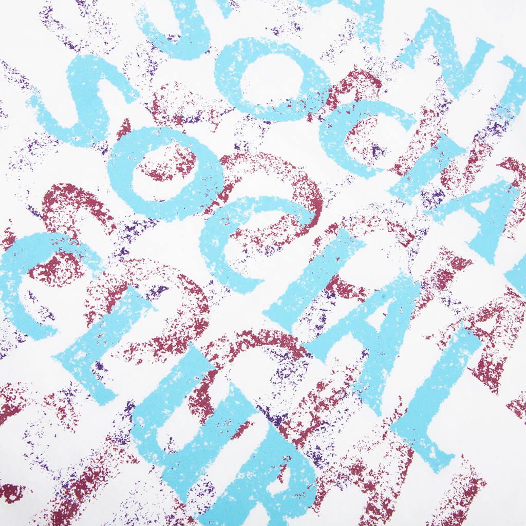 Distressed Tee - White