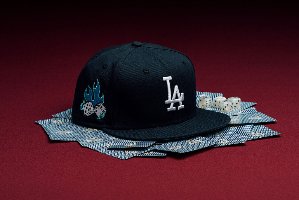 Flaming Dice 59FIFTY Fitted - Los Angeles Dodgers