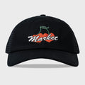 Double Cherries Trucker Hat - Pirate Black