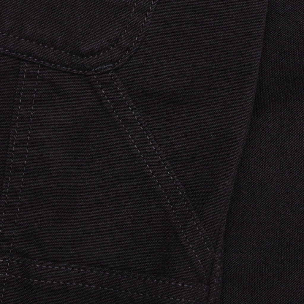 Double Knee Short - Black Rinsed