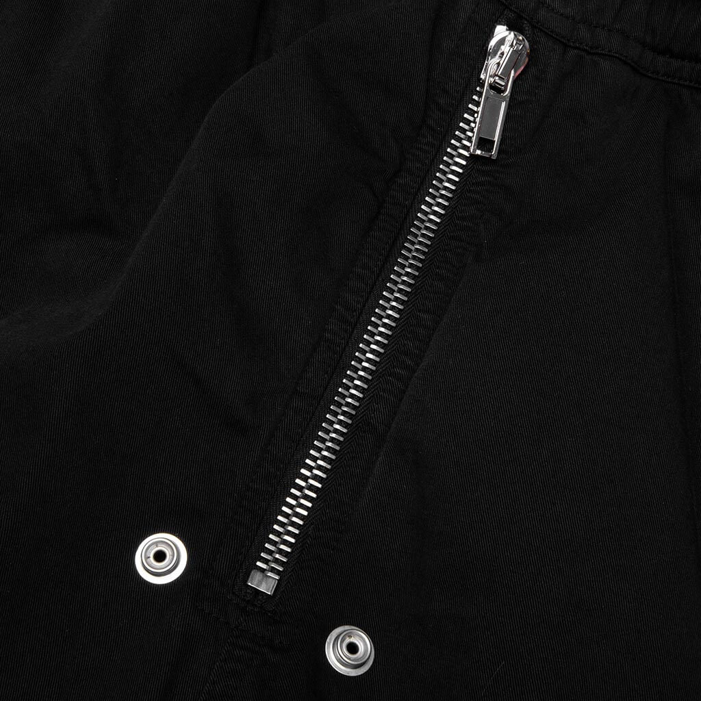 Double Cargo Jumbo Belas Pants - Black