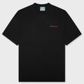 Dove Pattern Tee - Washed Black
