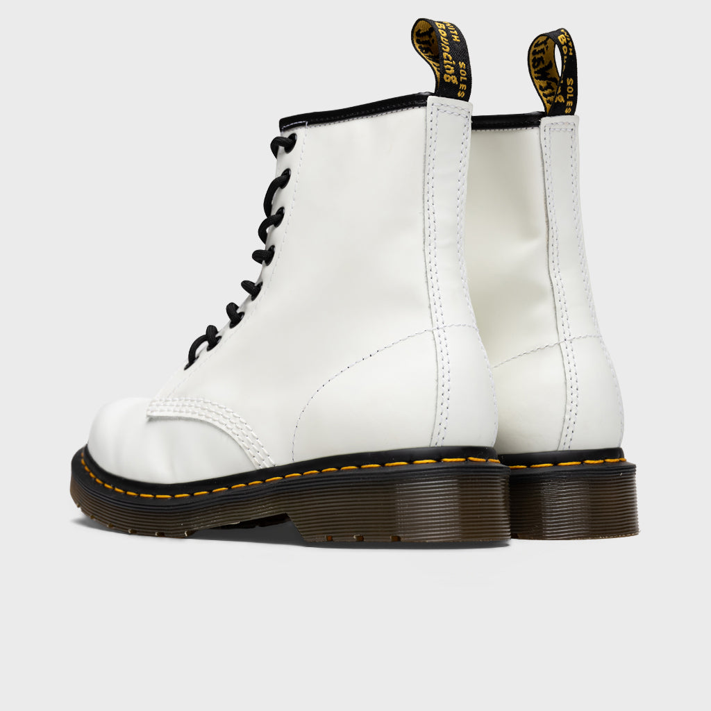 Women's 1460 Smooth Leather Boots - White