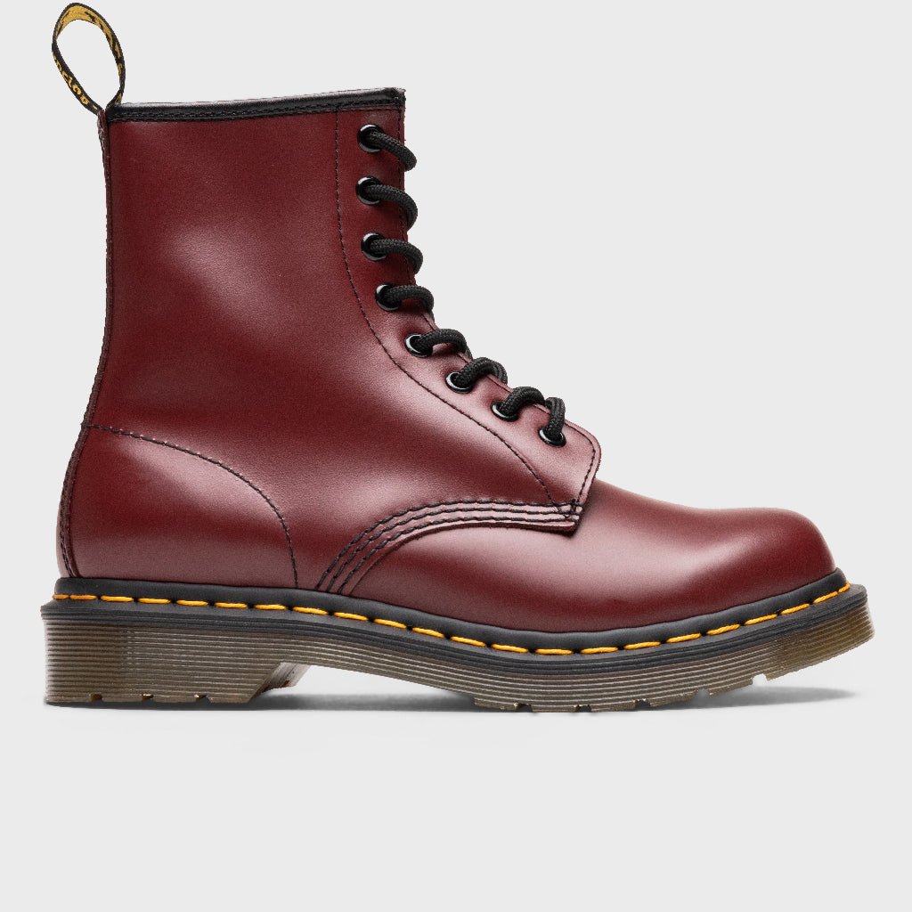 Women's 1460 Cherry Red Smooth - Red