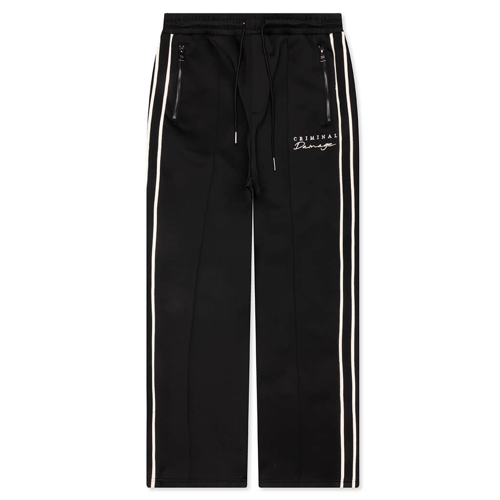 Dragon Embroidered Pant - Black