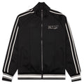 Dragon Embroidered Track Top - Black