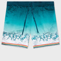 La Deesse Du Stade Silk Shorts - Multicolor