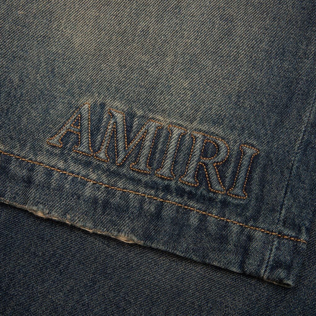Drawstring Denim Short - Sandstone