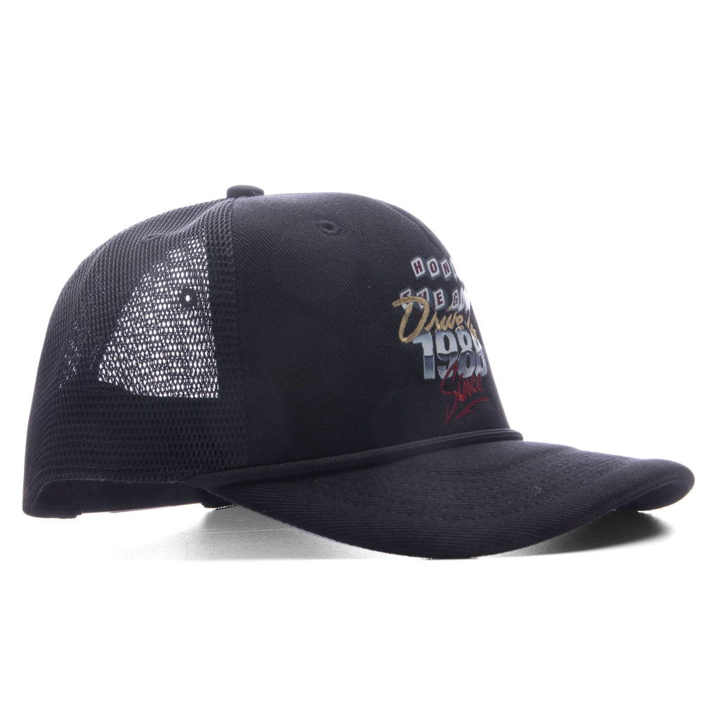 Drive In Trucker Cap - Black
