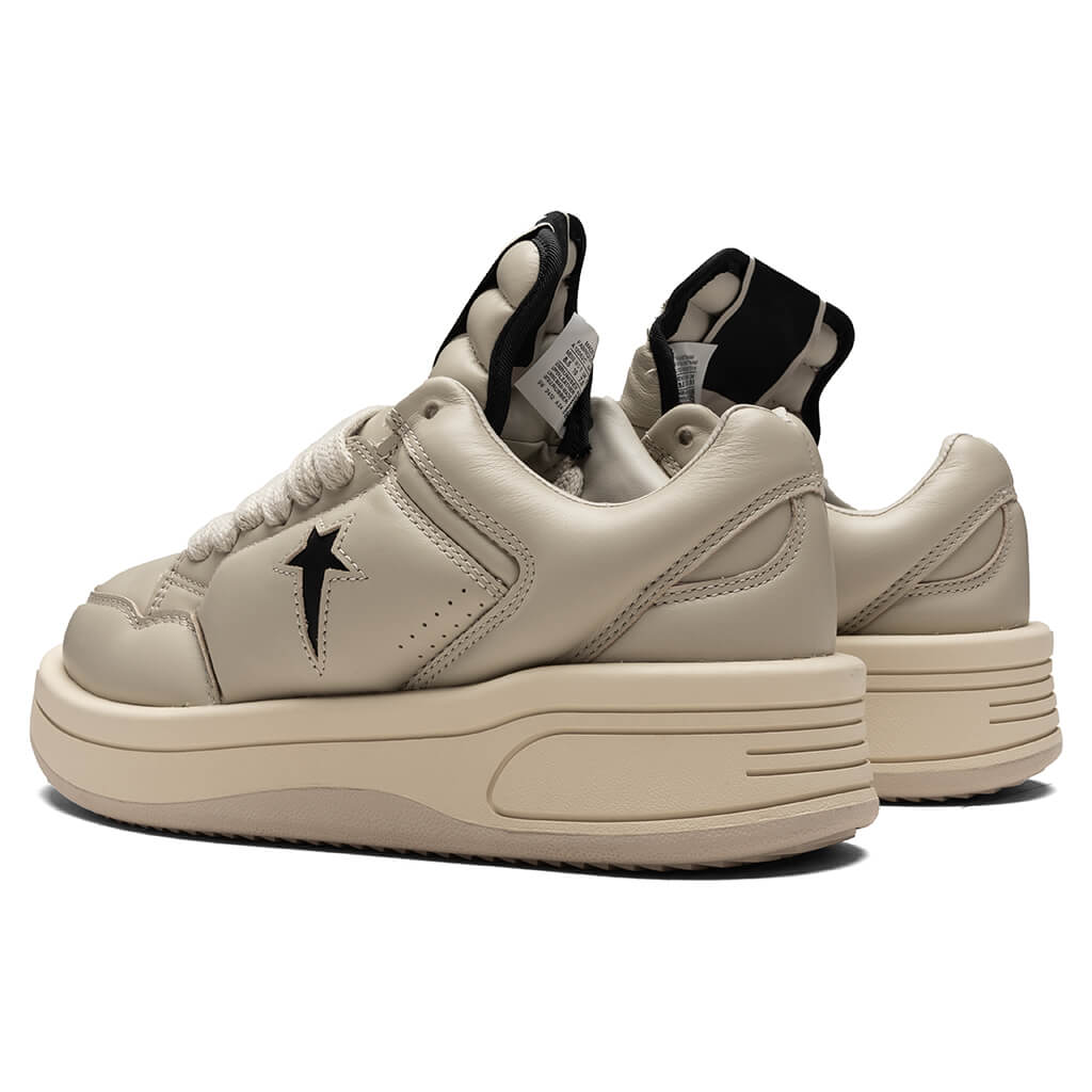 Turbowpn Ox Leather Shoes - Oyster/Black