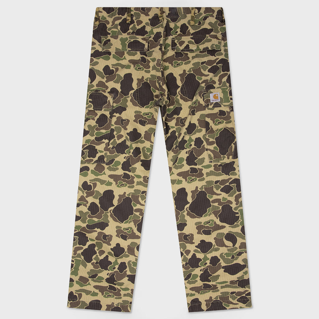 Duck Cargo Pant - Camo Duck Green Stone Washed