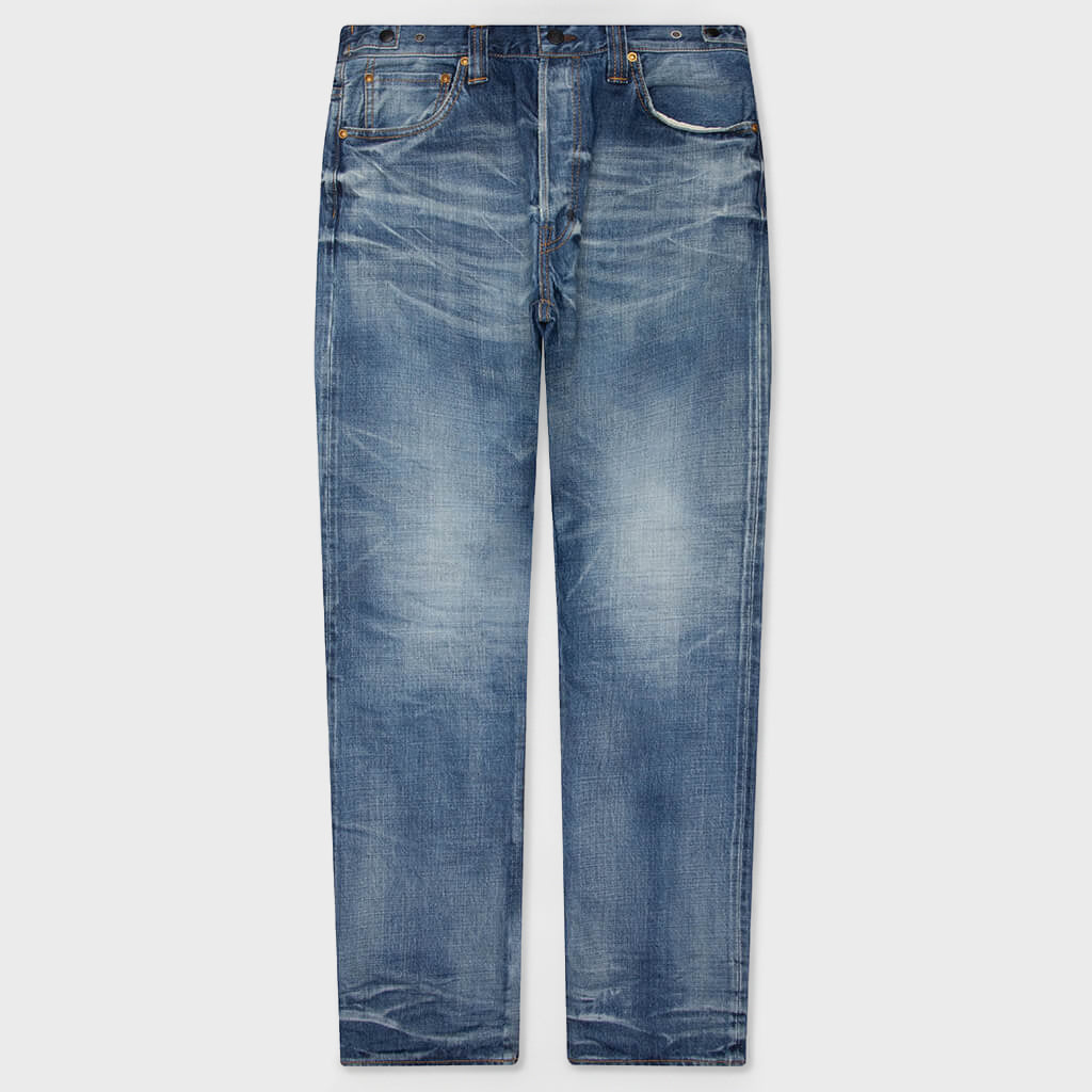 Edo Straight Bowie 'Gekko Jinsu' - Mid Blue