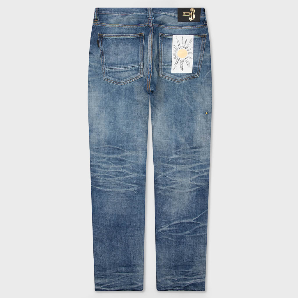 Edo Straight Bowie 'Gekko Jinsu' - Mid Blue
