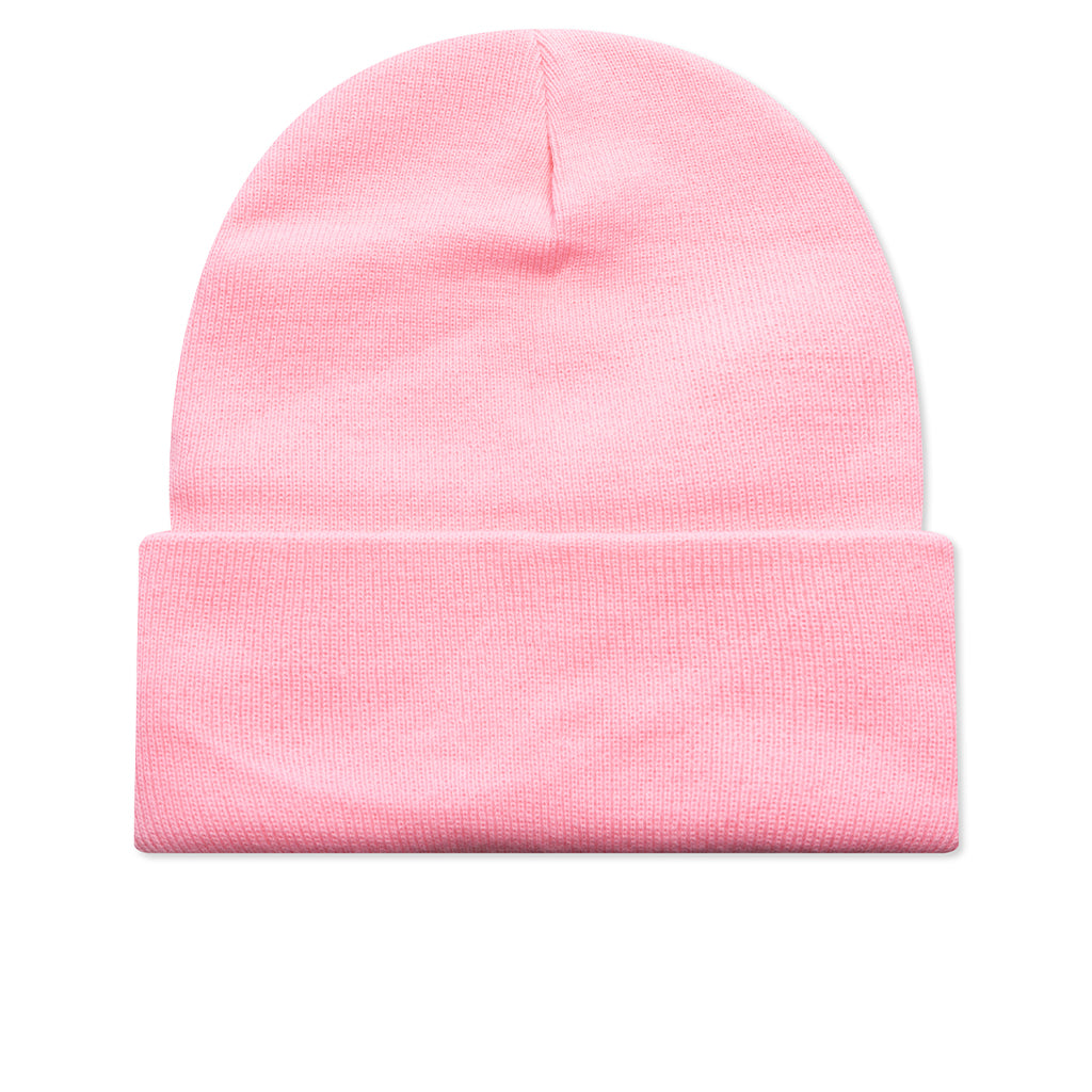 Embroidered Beanie - Pink